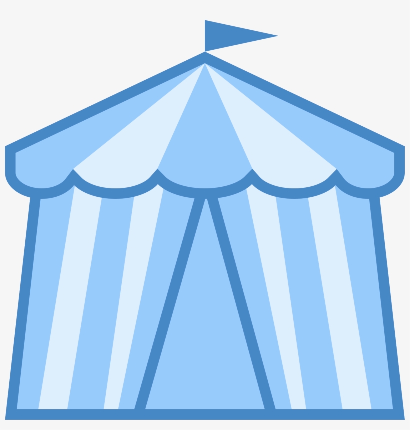 Circus Tent Icono - Icon, transparent png