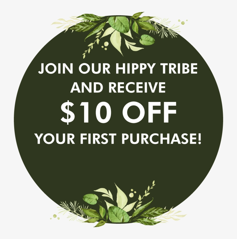 Join Our Hippy Tribe And Receive 15% Off Your First - Wilde Wiese | Schwarzes U. Grünes Botanisches Mousepad, transparent png