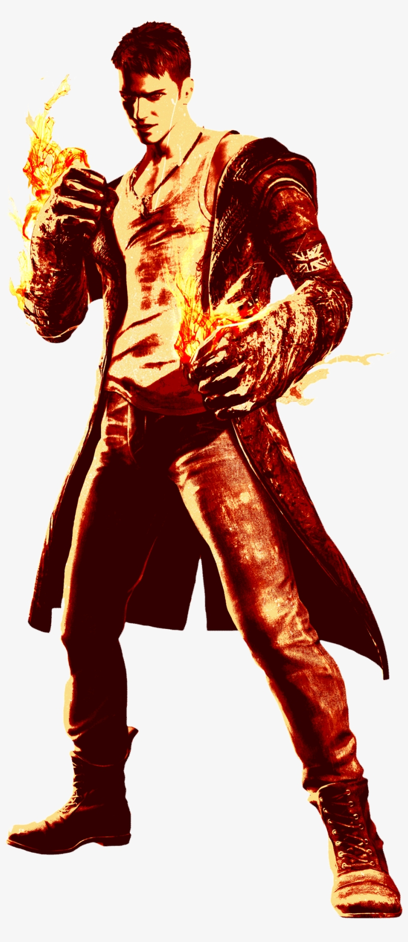 Danteeryx Psd Jpgcopy2 - Devil May Cry Protagonists, transparent png