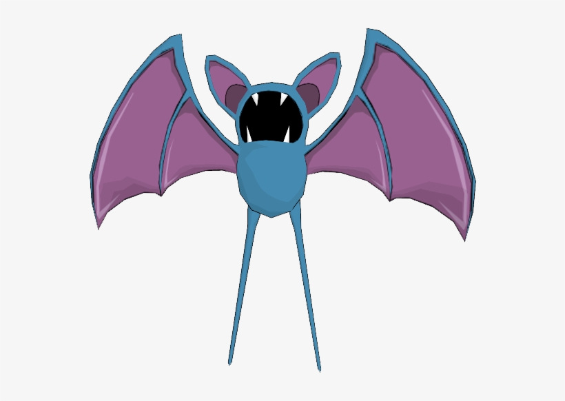 Zubat - Imagenes De Pokemon Zubat - 562x502 PNG Download - PNGkit