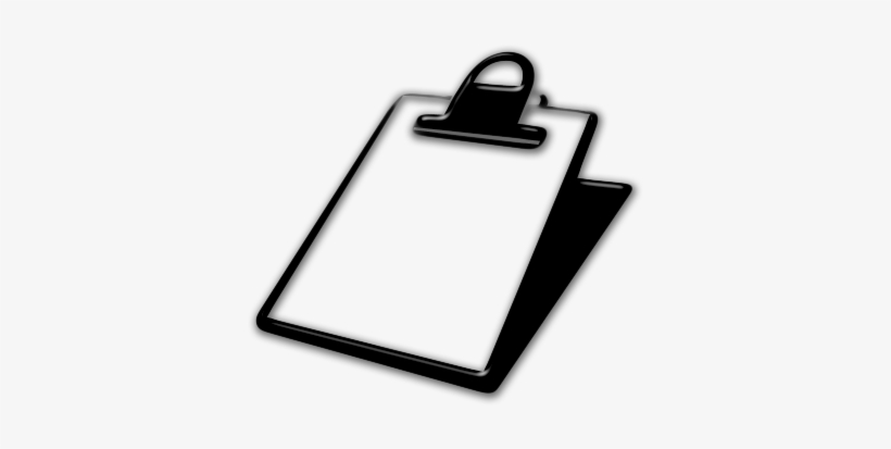 Tilted Clipboard Icon 086214 Icons Etc 5doxt2 Clipart - Clipboard Clipart Without Background, transparent png
