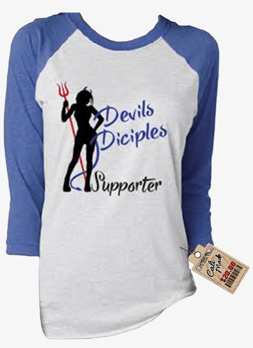 Pitch Fork Ladies Long Sleeve Supporter T-shirt - Next Level Humble And Kind Tri-blend Unisex 3/4 Raglan, transparent png