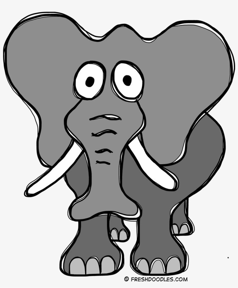 Elephant Ear Clipart Clipart Kid - Clipart Elephants, transparent png