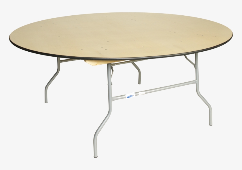 Premier Series 72" (6ft) Round Plywood Banquet Folding, transparent png
