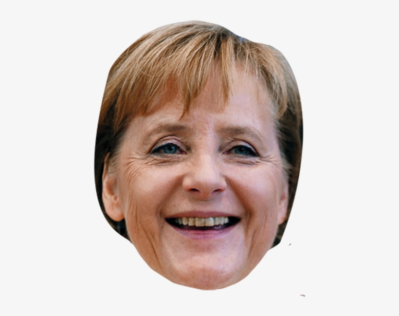 Transparent Masks Celebrity Vector Transparent - Angela Merkel Png, transparent png