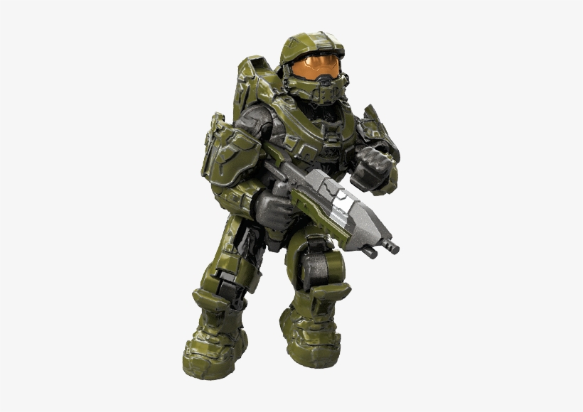 Master Chief - Mega Construx Master Chief, transparent png