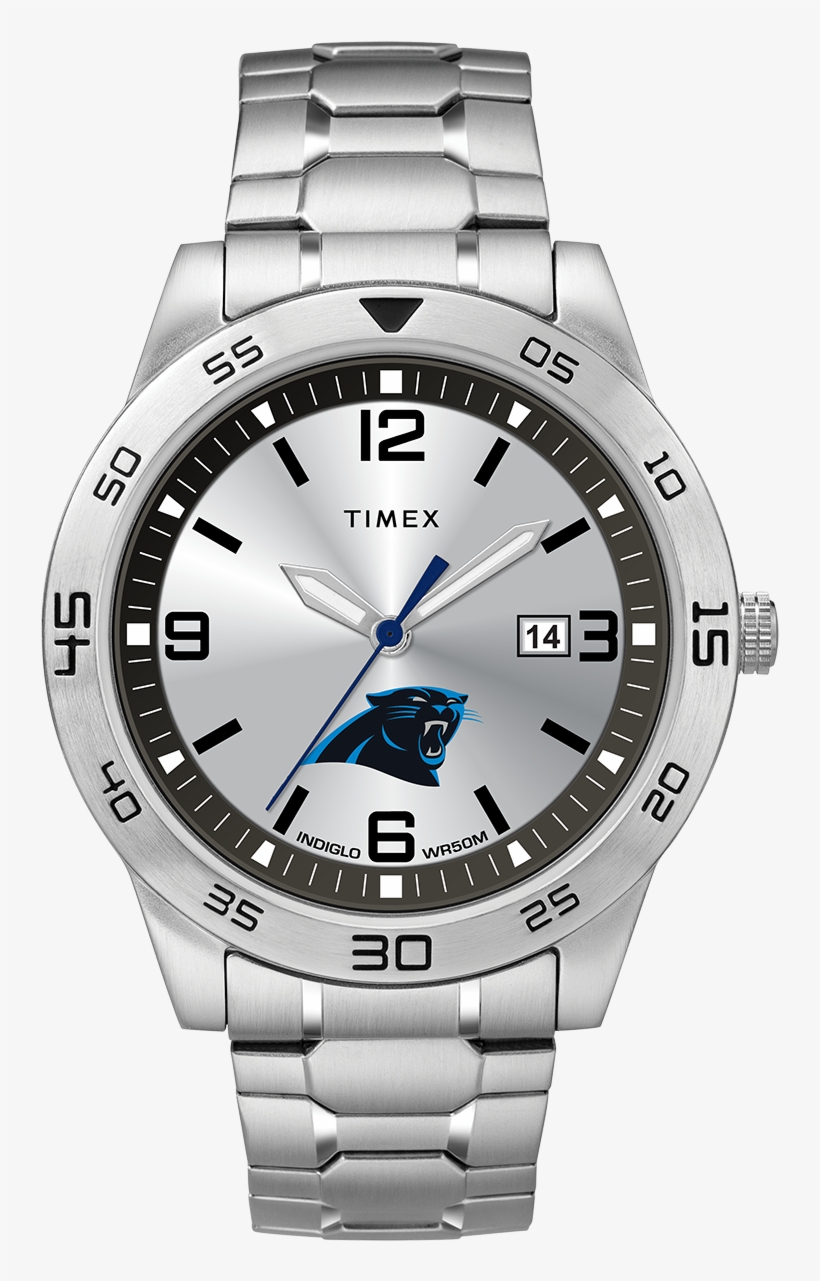 Citation Carolina Panthers - Timex Watches Indiglo Wr 50m, transparent png