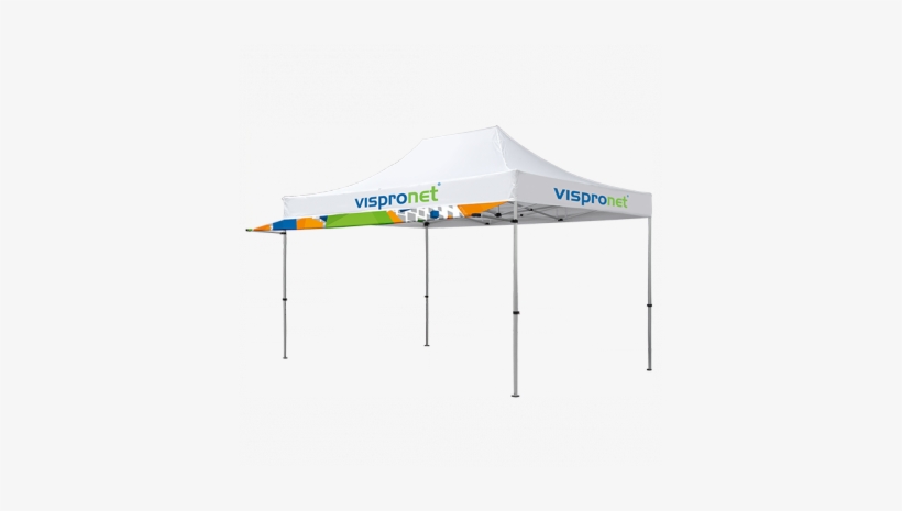 Shown Here Is Our Custom Printed Tent Awning In 15ft - Canopy, transparent png