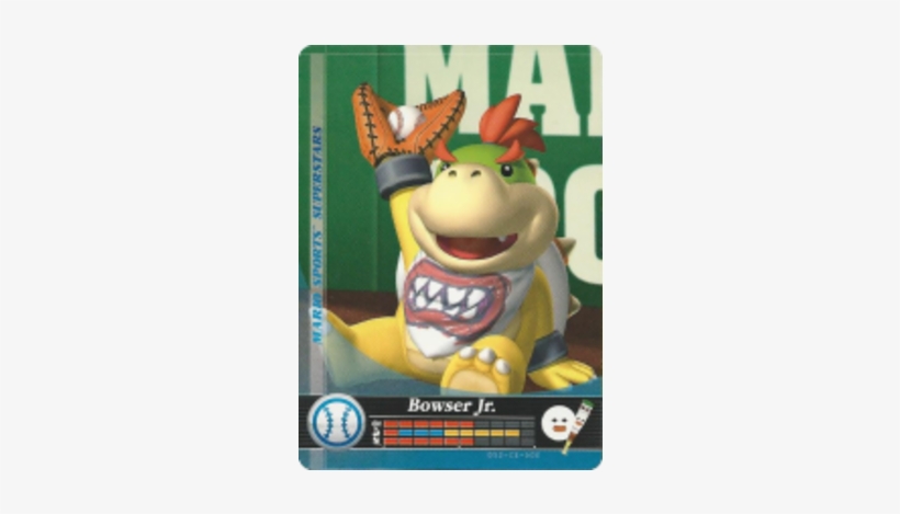 Sports Bowser Jr - Nintendo Amiibo Mario Sports Superstars Trading Cards, transparent png