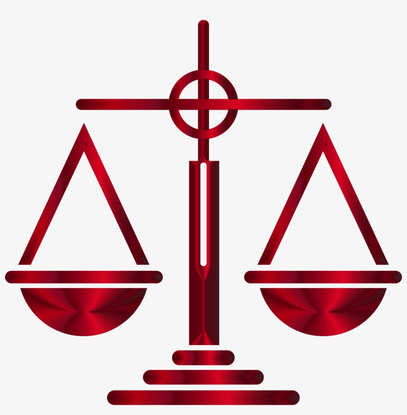 This Free Icons Png Design Of Sanguine Scales Of Justice, transparent png