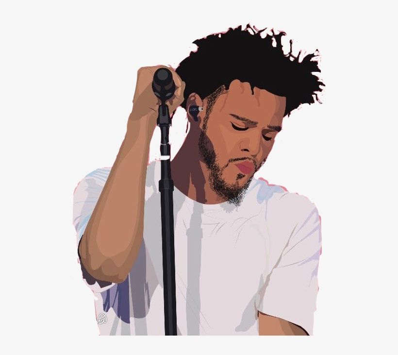 Report Abuse - J Cole Art Pink, transparent png