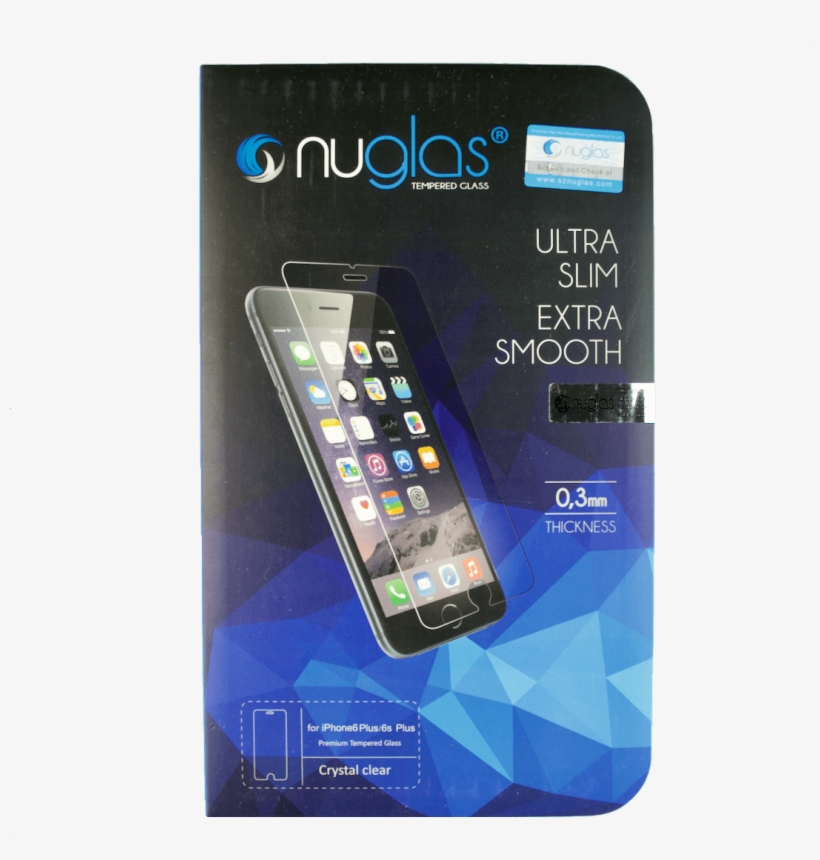 Nuglas Tempered Glass Screen Protector Iphone 6 Plus/6s - Nuglas Tempered Glass Iphone 7, transparent png