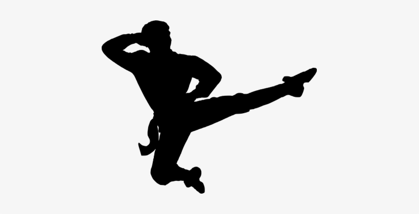 Silhouette, Dancer, Ballet, Man, Costume - Cossack Dancer Silhouette, transparent png