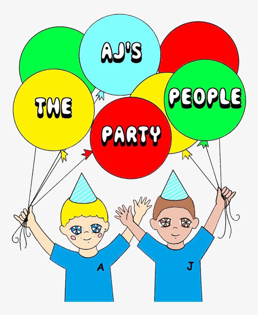Aj's The Party People - Cartoon, transparent png