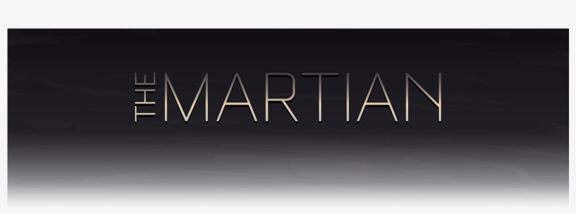 Another Movie Poster We Collaborated On - Martian Movie Font, transparent png