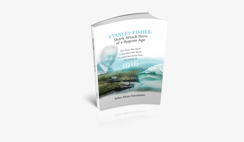 Shark Attack Hero Of A Bygone Age - Book Cover, transparent png