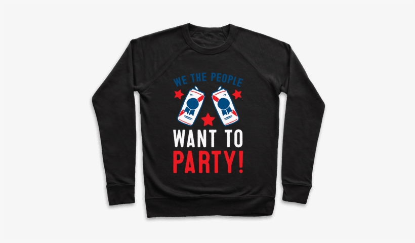 We The People Want To Party Pullover - Pennywise X Mr Babadook, transparent png