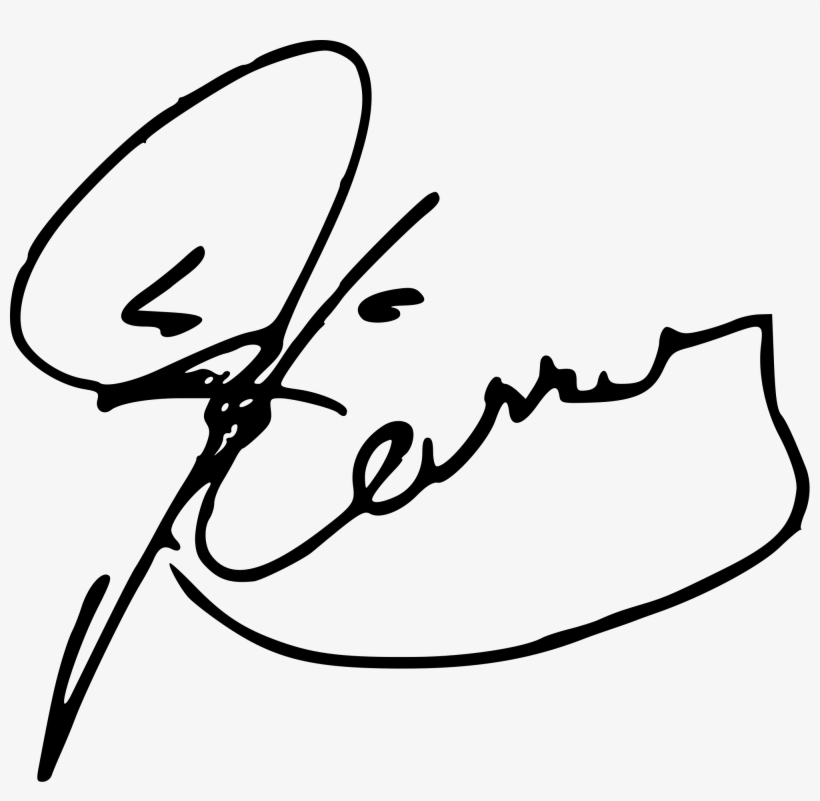 Open - Jim Carrey Signature, transparent png