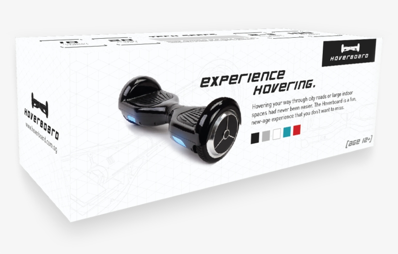 Hoverboard - Zwart, transparent png