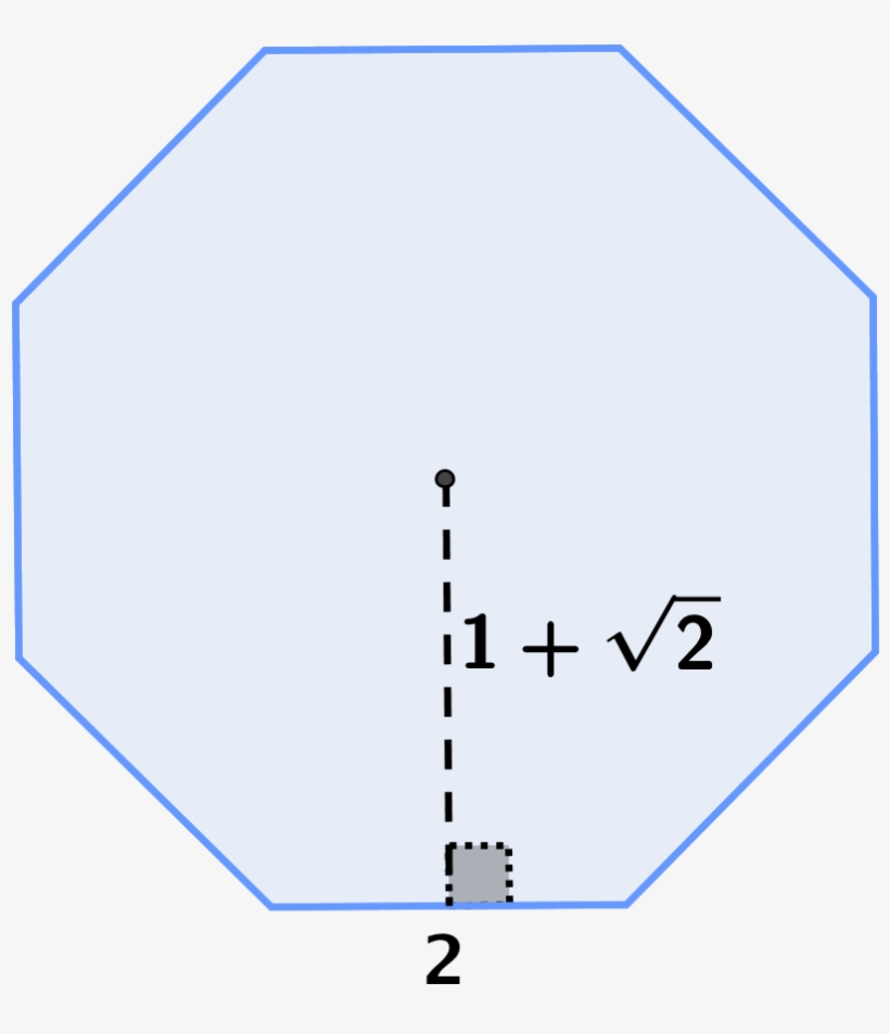 Fullsize Of Area Of Octagon - Octagon, transparent png