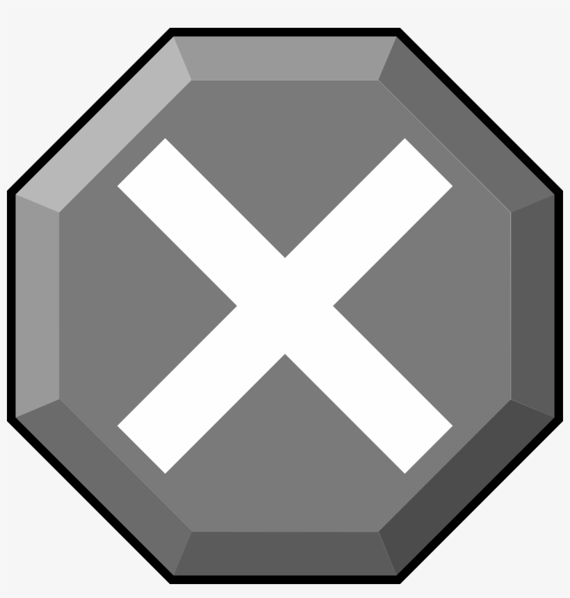 Black Octagon Icon - Warning Png, transparent png