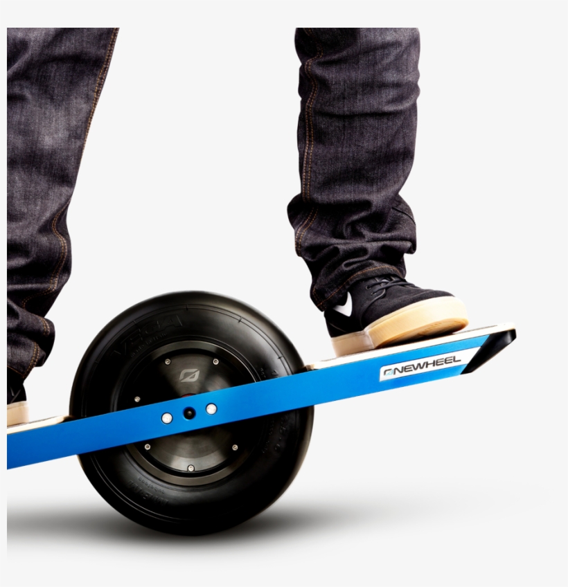 One Wheel - Onewheel - Self-balancing Electric Skateboard - Blue, transparent png
