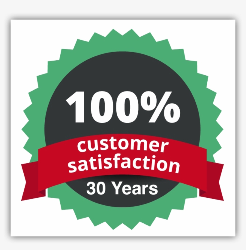 30yearsatisfaction - Lifetime Service, transparent png