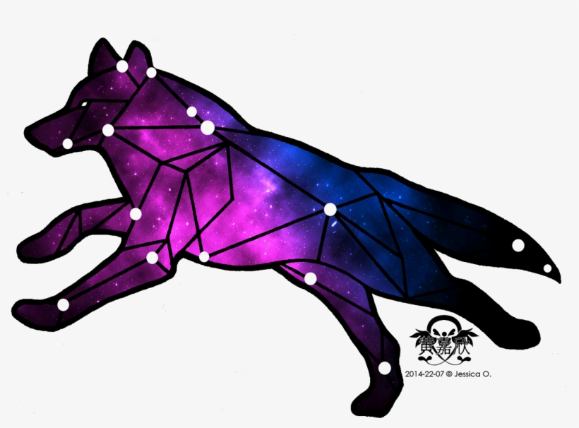 Banner Violet Alliance - Wolf Constellation Png, transparent png