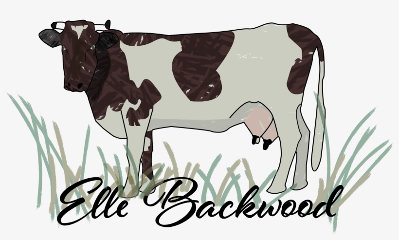 Elle Backwoods - Dairy Cow, transparent png