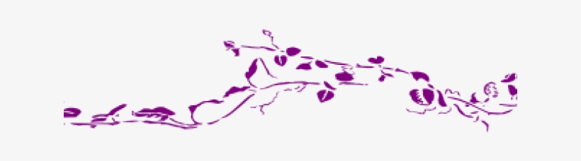 Decorative Border Clipart Purple - Purple Wedding Border, transparent png