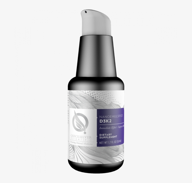 Nanoemulsified D3k2 By Quicksilver Scientific, transparent png