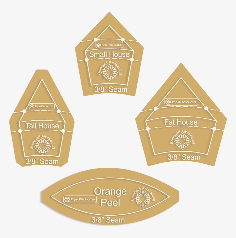 Acrylic Templates You Will Need To Make One Brimfield - Brimfield Block, transparent png