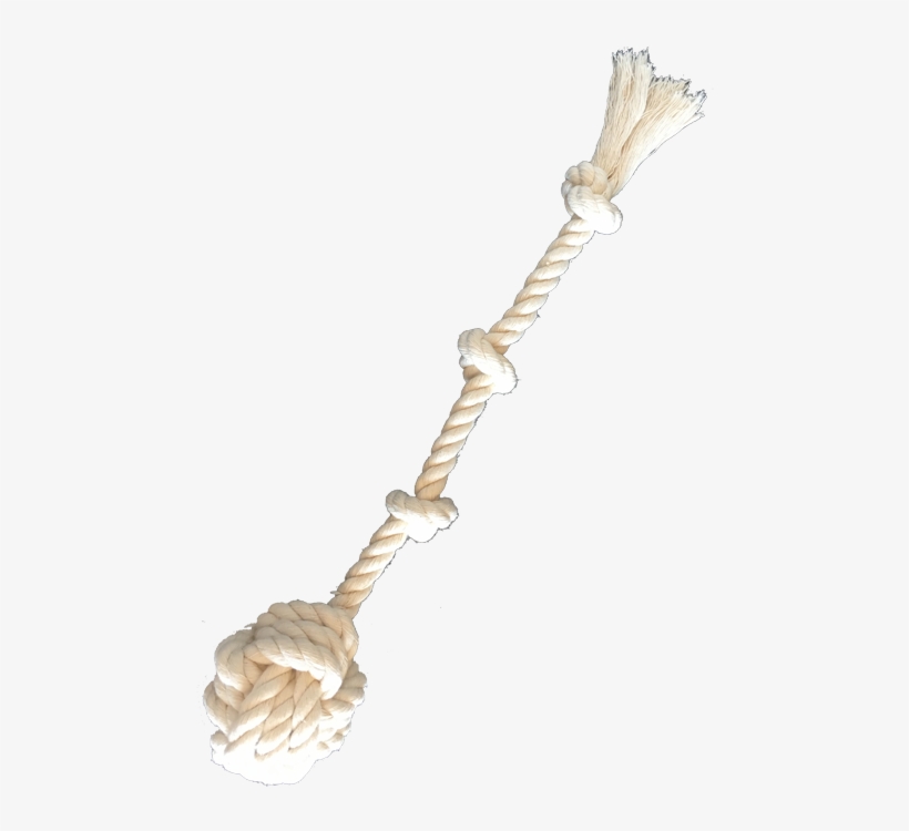 3 Knot Wrecking Ball Rope Toy - Necklace, transparent png