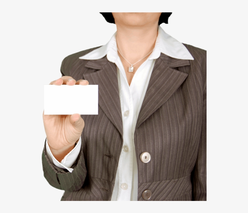 Business Card 427511 - Working Women In The U. S.: Statistical Data, transparent png
