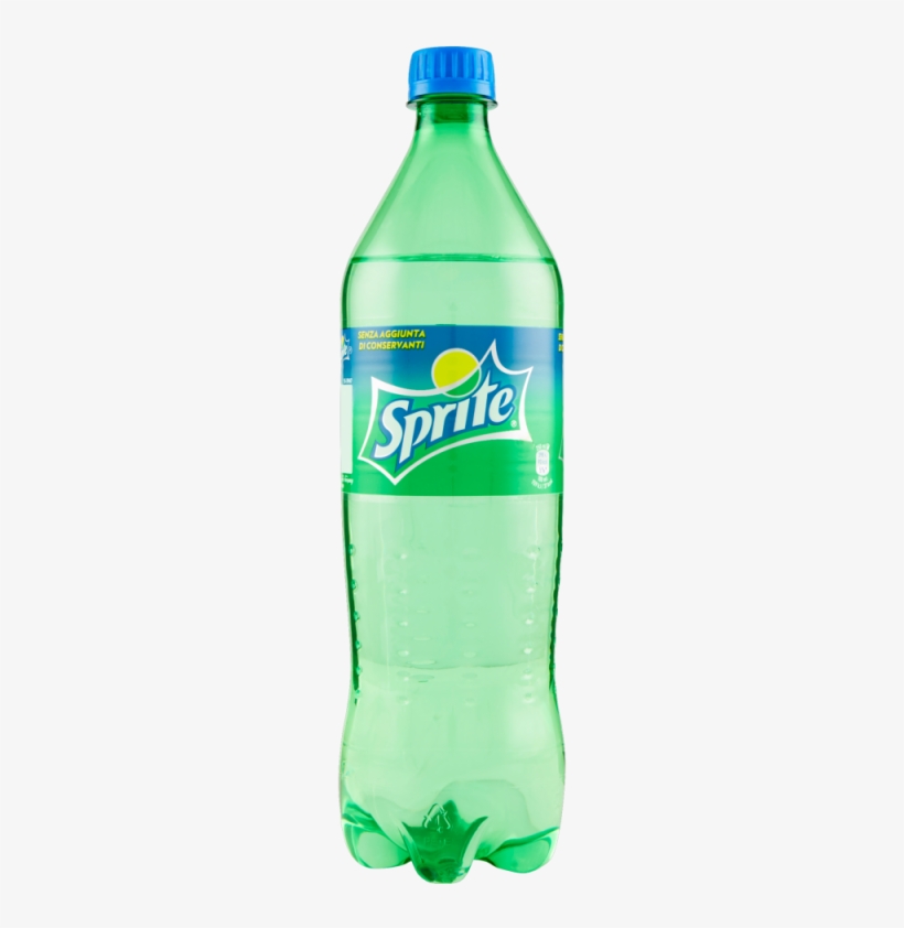 Sprite Bevanda Classica Bottiglia 1 Lt - Soft Drink, transparent png