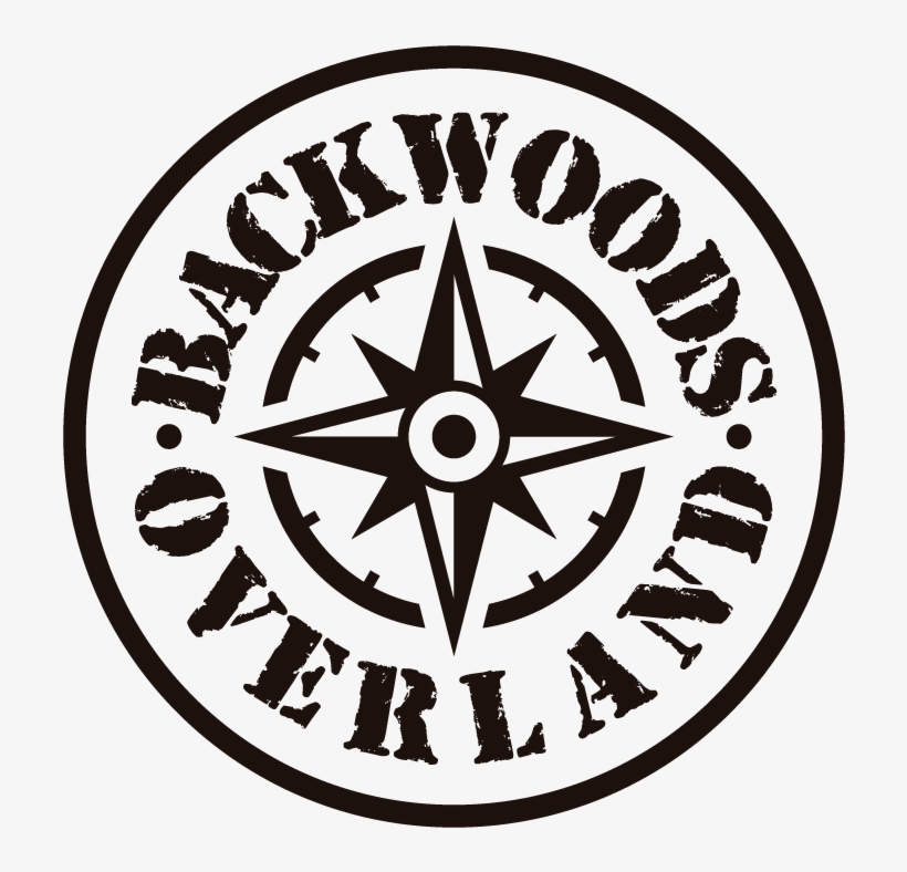 Backwoods Overland - Compass Rose North South West, transparent png