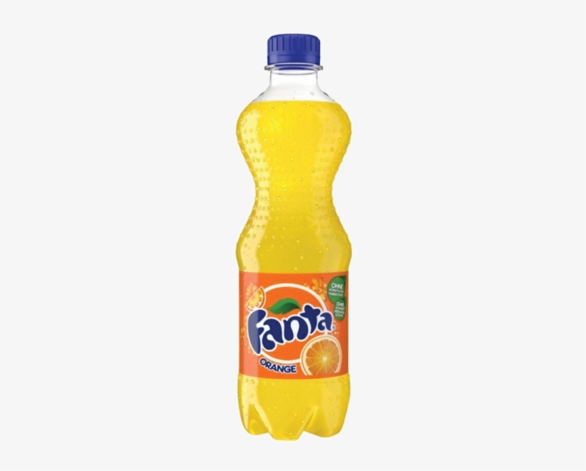 Sprite Bottle Png - Fanta Orange 0.5 L, transparent png