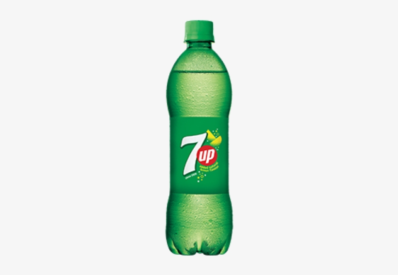 7 Up Soft Drink - 7 Up Bottle 2018, transparent png