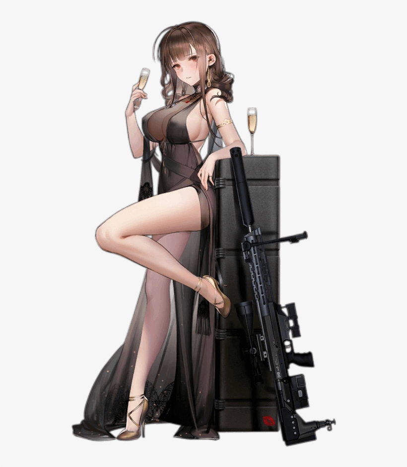 Normal - Girls Frontline Dsr 50, transparent png