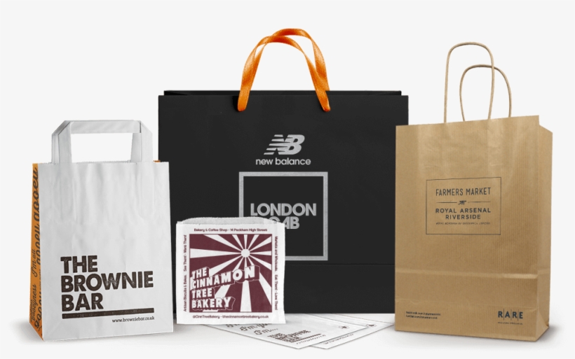 Printed Paper Bags, transparent png