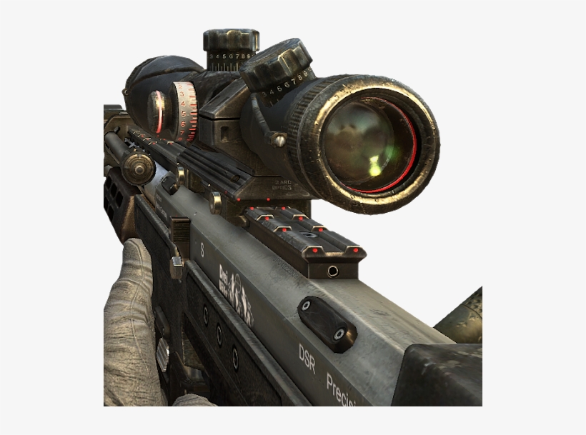 Dsr - Black Ops 2 First Person, transparent png