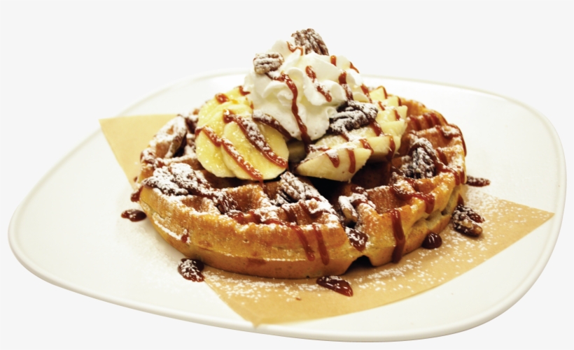 Crepes - Waffles - Ice Cream, transparent png