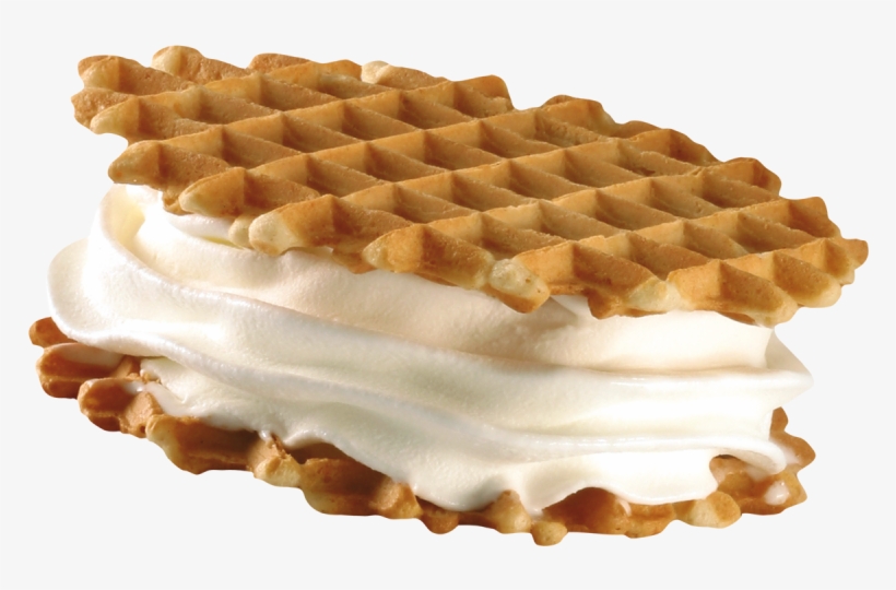 Ice Cream Waffle Png Image Background - Photography, transparent png