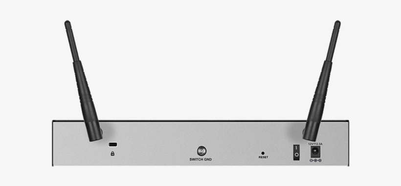 Dsr-500ac A1 Back - D-link Dsr-500ac Wireless Router, transparent png