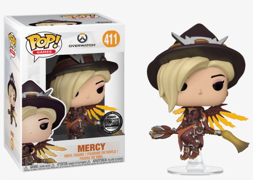 Funko Pop Vinyl Witch Mercy - Pop Heroes, transparent png