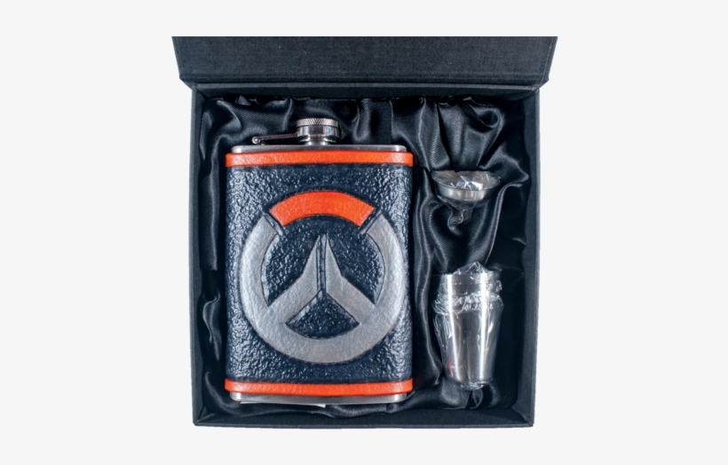 Overwatch Inspired Flask Set - Hip Flask, transparent png