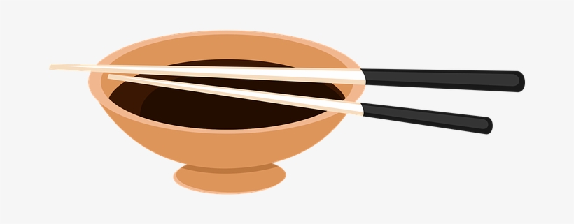 Bowl Chopsticks Condiments Japan Soy Sauce - Chopsticks Vector Png, transparent png