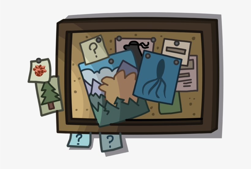 Lodge Attic Bulletin Board 2 - Portable Network Graphics, transparent png