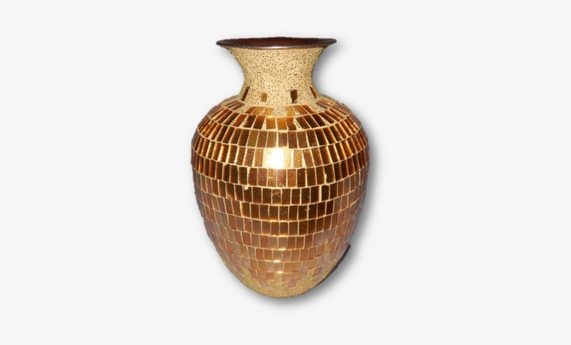 Mosaic Flower Vase As-1153 - Earthenware, transparent png