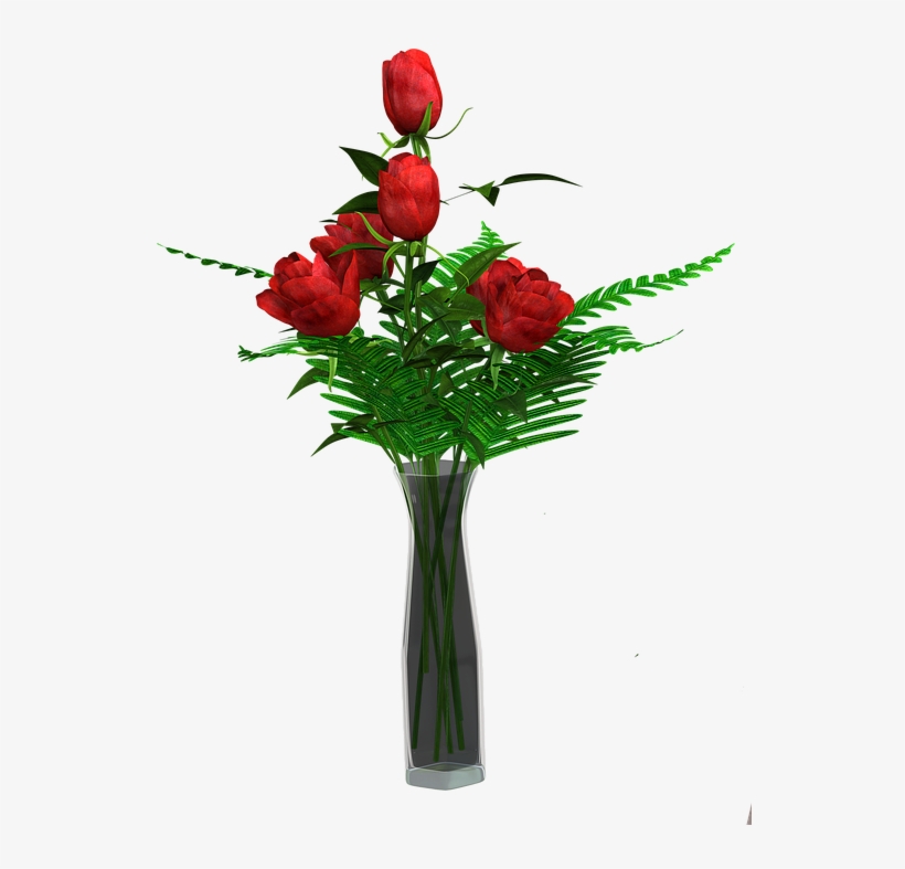 Flower Vase Png Download Image - Vaso De Flor Png, transparent png